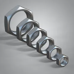 Bevel Seat Union Hex Nuts - All Size.