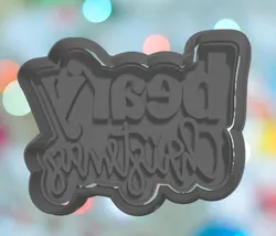 Christmas Beary Christmas Cookie Cutter
