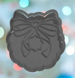 Christmas Wreath Cookie Cutter