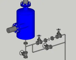 CONDENSATE SEPARATOR WITHIN A STEAM DISTRIBUTION LINE | SEPARADOR DE CONDENSADOR EN UNA LÍNEA DE VAPOR