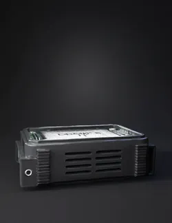 Create a functional 3D printable enclosure case ONLY for a Raspberry P