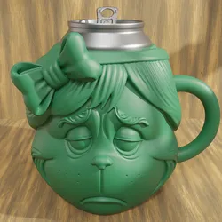 Cute Character Mug Holder & Can Mug – 3D Printable STL