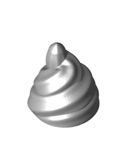Decorative (Box) Cake (Small) [Cream Puff]