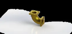 Elbow with a Flange
