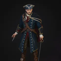 haytham kenway Colonial Captain Assassin –
