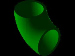 Joint pipe 90 degrees