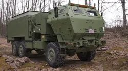MEADS TOC Tactical Command Truck Rigged 3D model