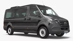 Mercedes Benz Sprinter Tourer 319 Black 3D model