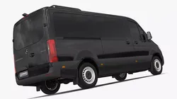 Mercedes Sprinter Tourer 319 Exterior Only Simplified 3D model