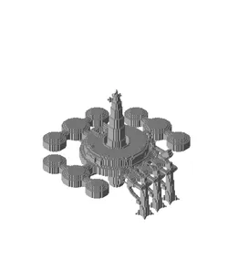 Minecraft Space Station Hub