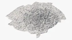 Modern Low Poly City 3D model