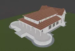 Modern Villa House Exterior 3D Model 3D model