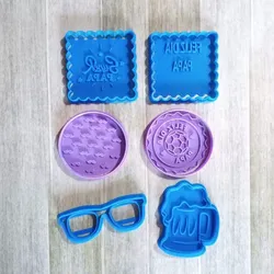 Other STL تنزيل - DIA DEL PADRE CORTANTE DE GALLETAS - KDASH