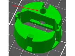 Plug adapter with grounding hole