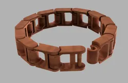 Print-In-Place Chain Link Bracelet
