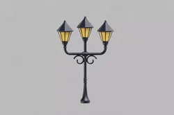 Street Lamp Cartoon Low-poly 3D model