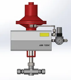 TEMPERATURE FLOW CONTROL VALVE