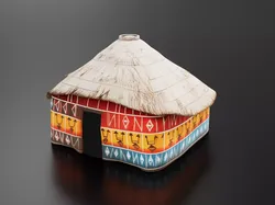 Traditional Bamboo Hut  02 3D print model