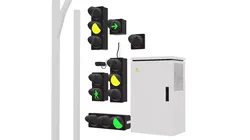 Traffic Light Modular Pack Low-poly 3D model