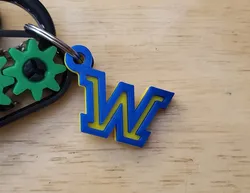 Wilkes University Keychain