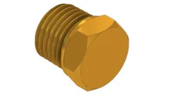1/4" hex plug