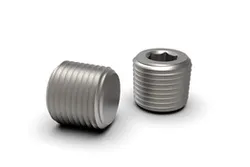 3/8" NPT male hex socket pipe plug
