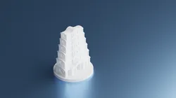 Avatar themed CATAN tokens: Water Tribe Settlement