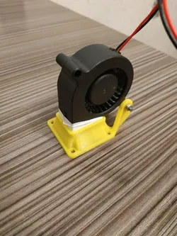 Blower fan to 40 mm fan adapter mount (fits 50x20 mm blower fans)