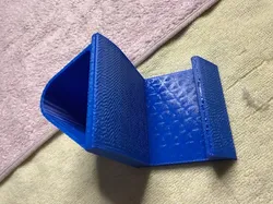 Cell phone holder with penholder