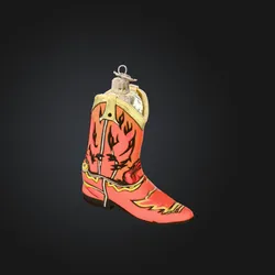 Cowboy Boot Ornament