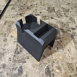 Cup holder for Lovesac couch - Angled arm