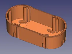 Double drywall box / Trockenwand Doppeldose