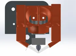 Ender 3 eB Dual 4010 Fan Shroud
