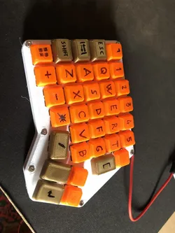 Flat top cherry mx compatible keycaps