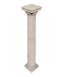 Greek Doric Column - Highpoly 3
