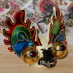 JUKUMARI BEAR MASK ORNAMENT - JUKUMARI BEAR MASK ORNAMENT