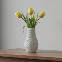 Modern Geometric Vase - 3D Print FDM