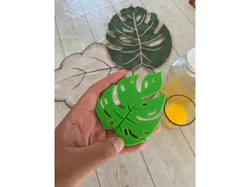 Monstera Leaf Deco Glass-Holder