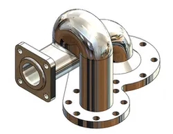 Pipe Elbow with Flange