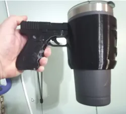 Pistol Grip Mug Handle