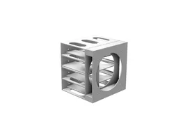 Quadruple Disc Enclosure with 120 fan Case