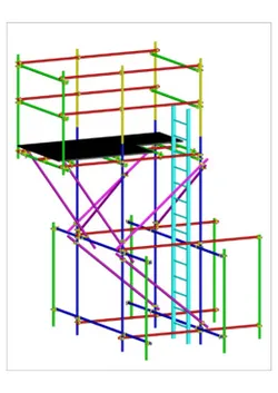 Scaffolding Arrangement Stand Alone