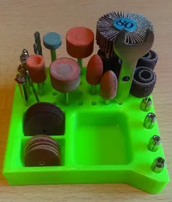 Small Dremel Bit Organizer