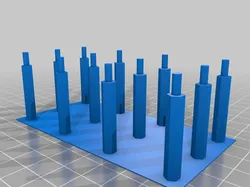 Standoff 30mm x 6mm with 3mm pole diameter & 7mm pole height