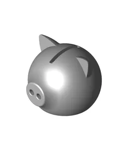 True fruits piggy bank