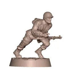 USA Soldier WW2 Bolt Action