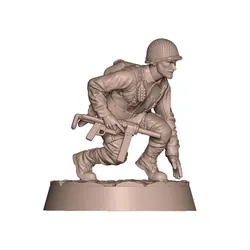 USA Soldier WW2 Bolt Action