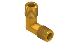 1/4" male 90 deg elbow