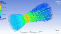 "3D Venturi Meter Analysis with Ansys Fluent"