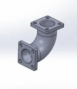 90 Degree Elbow Pipe